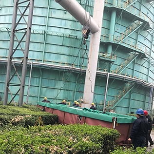 氣櫃更換橡膠膜